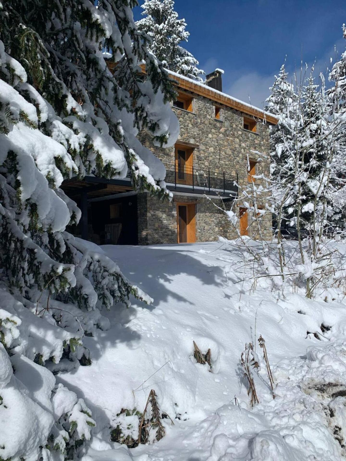 Le Lodge, Pyrenees 2000 - Jardin, Tres Calme, Espace Rangement Bolquere Pyrenees 2000 エクステリア 写真